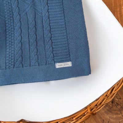  Saída de Maternidade Príncipe - Azul Jeans